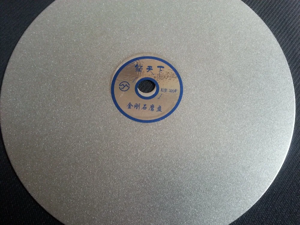 Grit 320 Diamond coated 8" inch Flat Lap grinding discs lapidary lapping polishing disc free shipping
Grit 320 Diamond coated 8" inch Flat Lap grinding discs lapidary lapping polishing disc free shipping