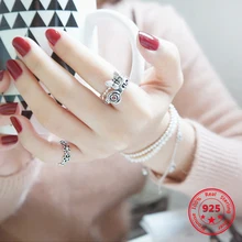 925 Sterling Silver Simple European American Retro Vintage Butterfly Rings Women Jewelry
925 Sterling Silver Simple European American Retro Vintage Butterfly Rings Women Jewelry