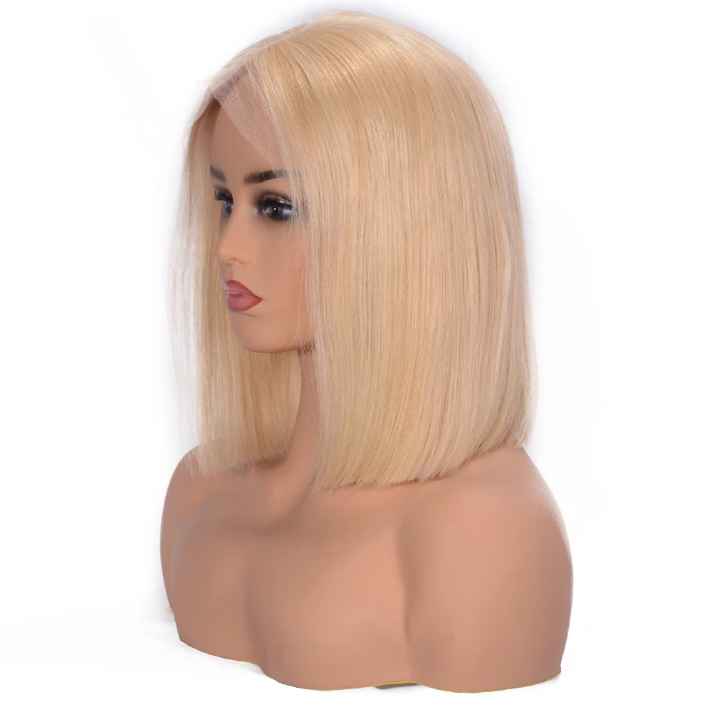 Heavy Density Lace Front Human Hair Wigs 613 Blonde Short Bob Straight Lace Wigs Brazilian Remy Human Hair Pre plucked Hairline
Heavy Density Lace Front Human Hair Wigs 613 Blonde Short Bob Straight Lace Wigs Brazilian Remy Human Hair Pre plucked Hairline