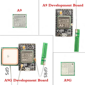 GPRS GPS Module A9 A9G Module A9 A9G Development Board Minimum System Wireless Data Transmission Positioning with Antenna
GPRS GPS Module A9 A9G Module A9 A9G Development Board Minimum System Wireless Data Transmission Positioning with Antenna