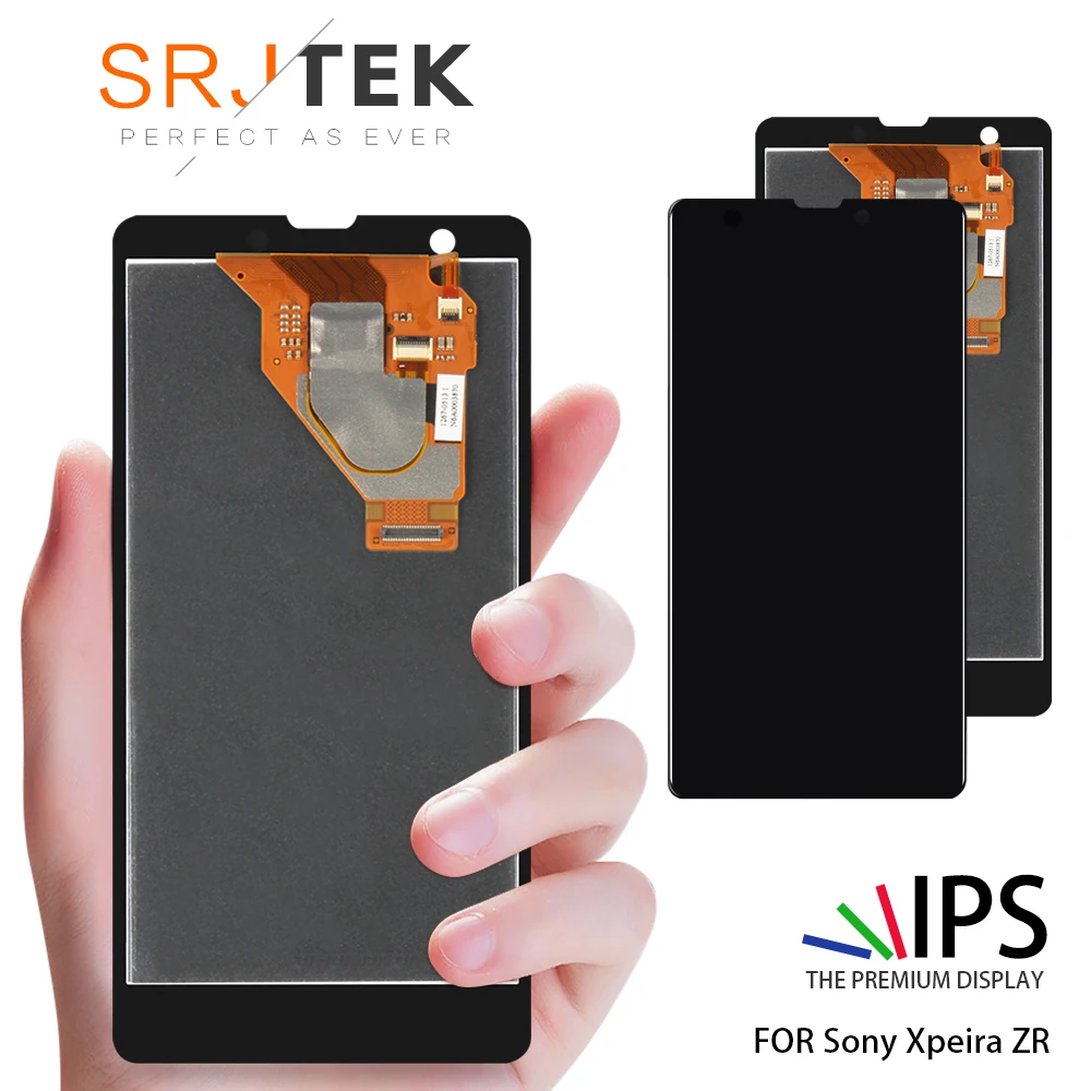 Original 4.6'' 1280x720 Display For SONY Xperia ZR Display Touch Screen Digitizer Assembly Replacement ZR LCD M36h C5502 C5503
Original 4.6'' 1280x720 Display For SONY Xperia ZR Display Touch Screen Digitizer Assembly Replacement ZR LCD M36h C5502 C5503
