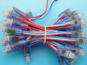 12mm UCS1903 module led pixel light, Round shape, 50pcs/string, Waterproof IP68, DC5V input
12mm UCS1903 module led pixel light, Round shape, 50pcs/string, Waterproof IP68, DC5V input
