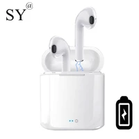 Mini Bluetooth Earphone Headphones with Microphone Wireless Earbuds with Charging Box Stereo Headset for iphone android huawei image