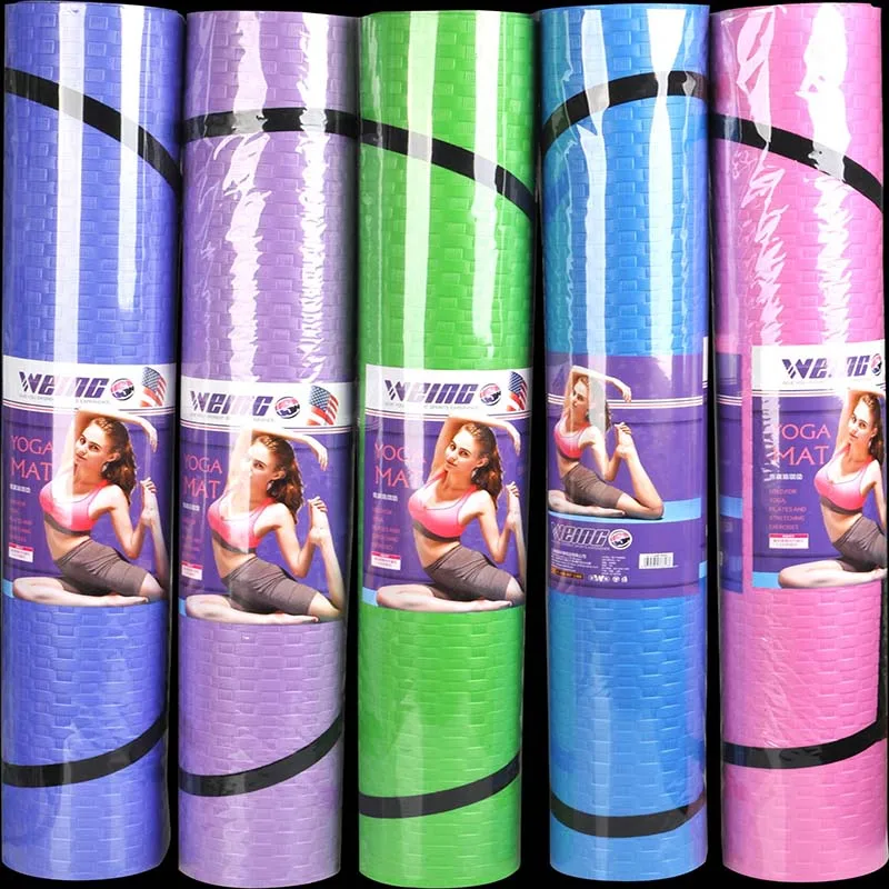 WEING 900*1900*8mm TPEY Yoga Mat Pure Color Exercise Sports Mats For Fitness Gym Environmental Tasteless Pad
WEING 900*1900*8mm TPEY Yoga Mat Pure Color Exercise Sports Mats For Fitness Gym Environmental Tasteless Pad