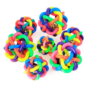 New Arrival Dog Toy Colorful Bell Pet Toy 6cm 9cm 10cm Rubber Plastic Chew Pet Dog Cat Puppy Toy
New Arrival Dog Toy Colorful Bell Pet Toy 6cm 9cm 10cm Rubber Plastic Chew Pet Dog Cat Puppy Toy