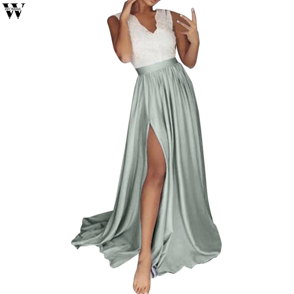 Plus Size Lace Applique Floor Length Dress Women Elegant Off The Shoulder Sleevesless Dress Vestido Party Dresses Dec19
Plus Size Lace Applique Floor Length Dress Women Elegant Off The Shoulder Sleevesless Dress Vestido Party Dresses Dec19