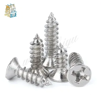 1000Pcs M2 M2.3 M2.6 KA White Nickel plating Self-tapping Screws Countersunk Flat Head Electronic Small Screws
1000Pcs M2 M2.3 M2.6 KA White Nickel plating Self-tapping Screws Countersunk Flat Head Electronic Small Screws