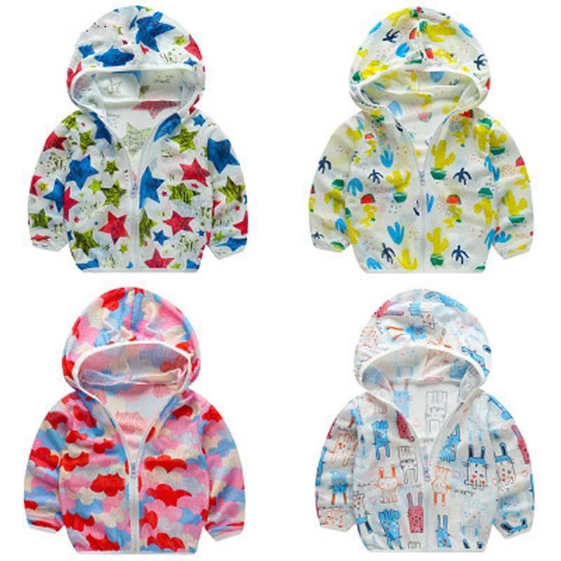Summer Children Hooded Clothing For Boys Girls Sun Protection Clothes Kids Coat Zipper Sunscreen Jackets Outerwear
Summer Children Hooded Clothing For Boys Girls Sun Protection Clothes Kids Coat Zipper Sunscreen Jackets Outerwear