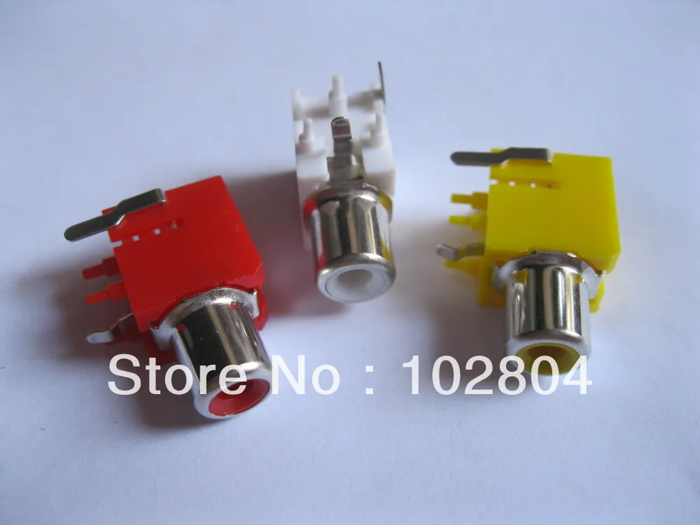 AV-8.4-9 AV Pin Jack 3 Color RCA Female Audio Video AV Socket Connector 240 pcs per Lot
AV-8.4-9 AV Pin Jack 3 Color RCA Female Audio Video AV Socket Connector 240 pcs per Lot