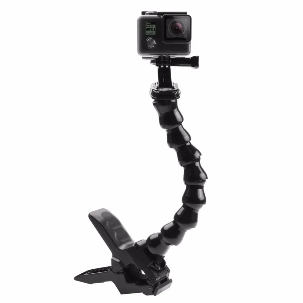 PULUZ Action Sports Cameras Jaws Flex Clamp Mount Adjustable Neck for GoPro HERO5 HERO4 Session for GO PRO Accessories Camera
PULUZ Action Sports Cameras Jaws Flex Clamp Mount Adjustable Neck for GoPro HERO5 HERO4 Session for GO PRO Accessories Camera