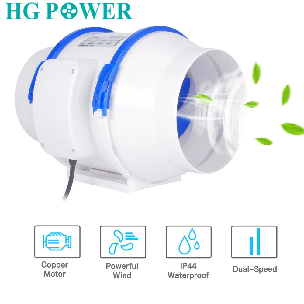 4'' Silent Home Inline Duct Fan with Strong Ventilation System Air Extractor Fan for Kitchen Toilet Bathroom Blower Recuperator
4'' Silent Home Inline Duct Fan with Strong Ventilation System Air Extractor Fan for Kitchen Toilet Bathroom Blower Recuperator