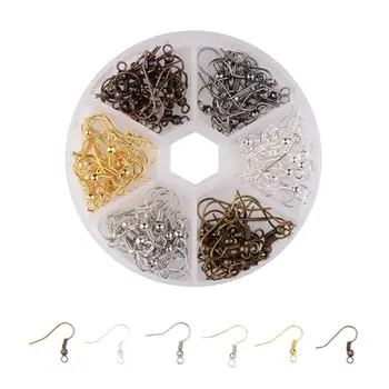 120Pcs Brass Earring Hook Ear Wires French Fish Hooks 6 Color Earrings DIY Accessories Jewelry Findings Jewelry Making
120Pcs Brass Earring Hook Ear Wires French Fish Hooks 6 Color Earrings DIY Accessories Jewelry Findings Jewelry Making