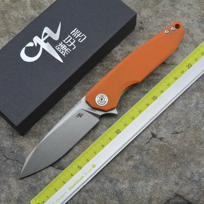 2018 New CH3004 Flipper folding knife D2 Blade ball bearings G10 handle outdoor camping hunting fruit pocket knives EDC tool
2018 New CH3004 Flipper folding knife D2 Blade ball bearings G10 handle outdoor camping hunting fruit pocket knives EDC tool
