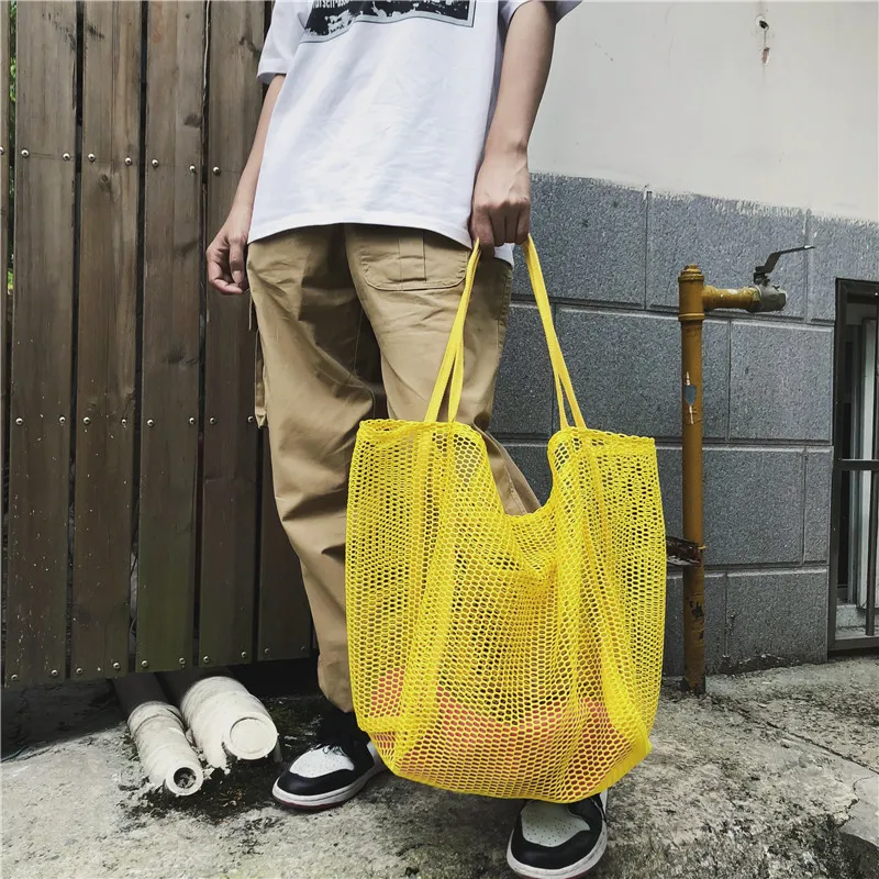 Fashion Women bag brand designed Large Shopping Bag Elegant hollow out Shoulder Bags Fishnet Purses and Handbags Beach Mesh Bag
Fashion Women bag brand designed Large Shopping Bag Elegant hollow out Shoulder Bags Fishnet Purses and Handbags Beach Mesh Bag