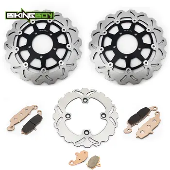 BIKINGBOY For Kawasaki ER-6F ER6F Ninja 650 R ER-6N ER6N 06 07 08 09 10 11 12 13 14 Front Rear Brake Discs Rotors Disks + Pads
BIKINGBOY For Kawasaki ER-6F ER6F Ninja 650 R ER-6N ER6N 06 07 08 09 10 11 12 13 14 Front Rear Brake Discs Rotors Disks + Pads