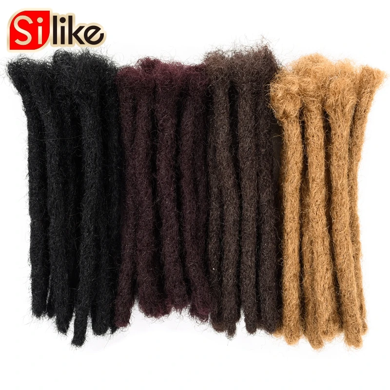 6inch Handmade Dreadlocks Extensions Men's Dreadlocks Fashion Reggae Hair Hip-Hop Style 10Strands/Pack Synthetic Dreadlocks Hair
6inch Handmade Dreadlocks Extensions Men's Dreadlocks Fashion Reggae Hair Hip-Hop Style 10Strands/Pack Synthetic Dreadlocks Hair