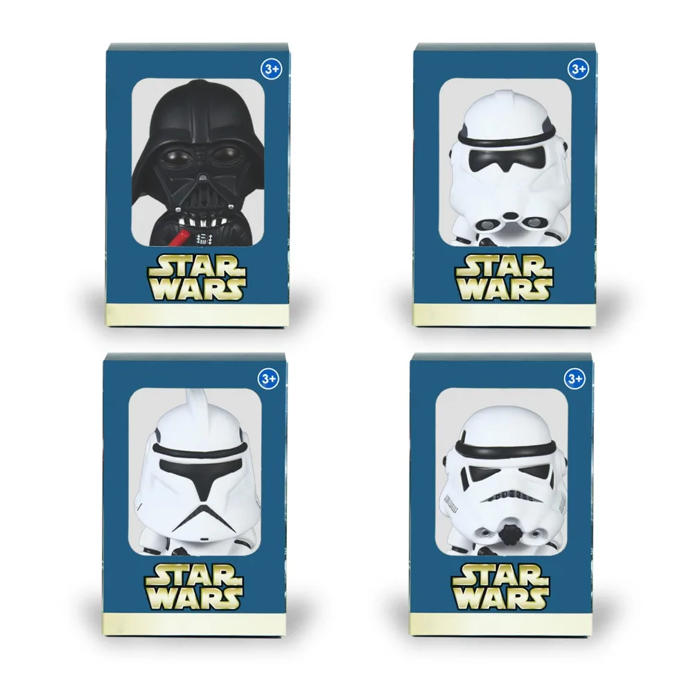 4 Style Star Wars 14cm Figure Vinyl Toy Piggy Coin Bank Darth Vader Stormtroops Action Figure Model Toy Clone Trooper Vader Gift
4 Style Star Wars 14cm Figure Vinyl Toy Piggy Coin Bank Darth Vader Stormtroops Action Figure Model Toy Clone Trooper Vader Gift