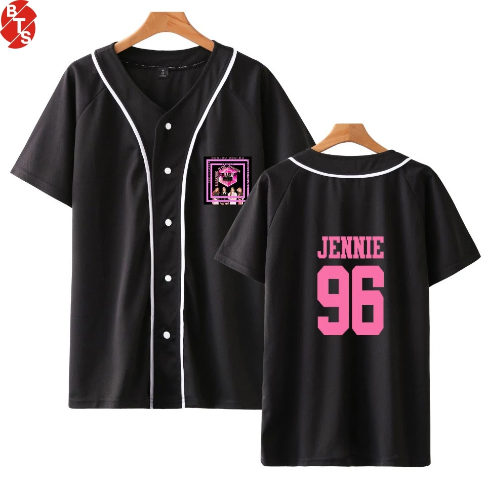 2018 New Blackpink Bulletproof Youth Club Team Same Style Baseball Shirt Men/Women Clothes Loose Casual T Shirt
2018 New Blackpink Bulletproof Youth Club Team Same Style Baseball Shirt Men/Women Clothes Loose Casual T Shirt