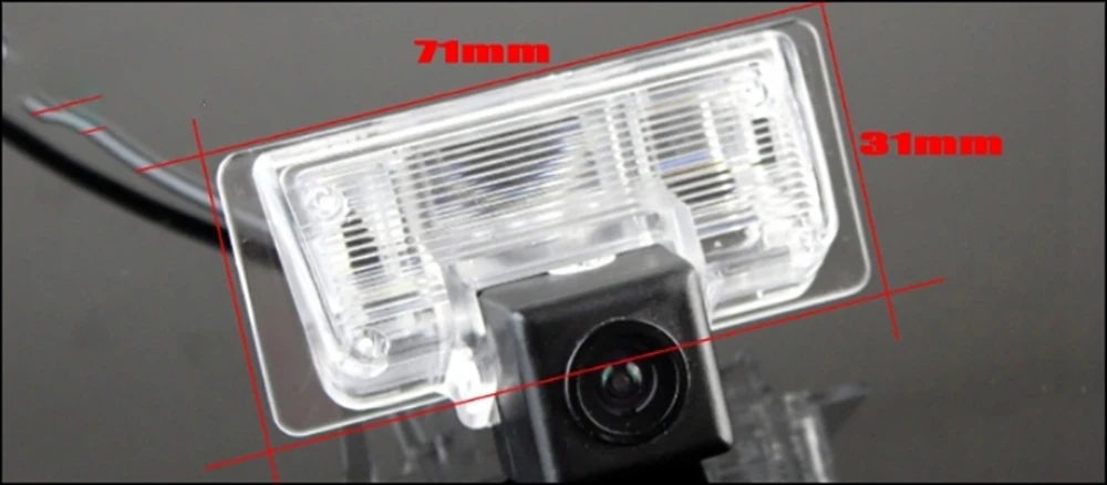 LiisLee Car Rear View Backup Reverse Parking Camera For Nissan Tiida Latio C11 Versa Maxima A34 A35 Teana Cefiro J31 2004~2014 (1)