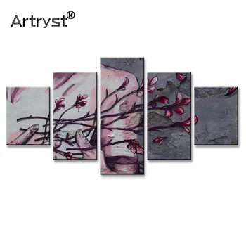 Vintage 5Piece Large Modular Canvas Art Painting With Frame Woman And Flowers Pictures HD Print On Canvas For Bedroom Wall Decor
Vintage 5Piece Large Modular Canvas Art Painting With Frame Woman And Flowers Pictures HD Print On Canvas For Bedroom Wall Decor