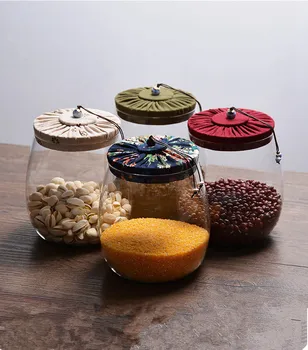 1PC Daily Storage Tank Storage Bottle Container Tea Snack Caddy Moisture-proof Glass Sealing Jar Kitchen Accessories JM 001
1PC Daily Storage Tank Storage Bottle Container Tea Snack Caddy Moisture-proof Glass Sealing Jar Kitchen Accessories JM 001