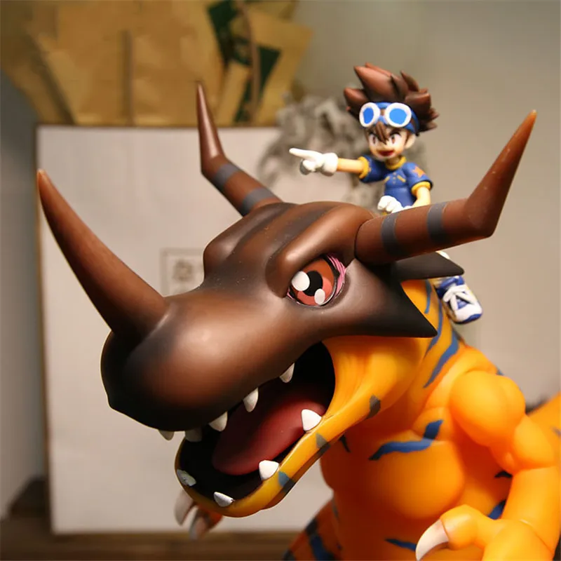 BIG SIZE 28CM Digital Monster Greymon & YAGAMI TAICHI Digimon Action Figure Toys Model Anime Figure Collection Toys for Children
BIG SIZE 28CM Digital Monster Greymon & YAGAMI TAICHI Digimon Action Figure Toys Model Anime Figure Collection Toys for Children