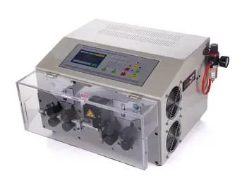 computer automatic wire stripping machine SWT508-MAX1 and wire cutting machine for cable and peeling machine from 0.3 to 25mm2
computer automatic wire stripping machine SWT508-MAX1 and wire cutting machine for cable and peeling machine from 0.3 to 25mm2