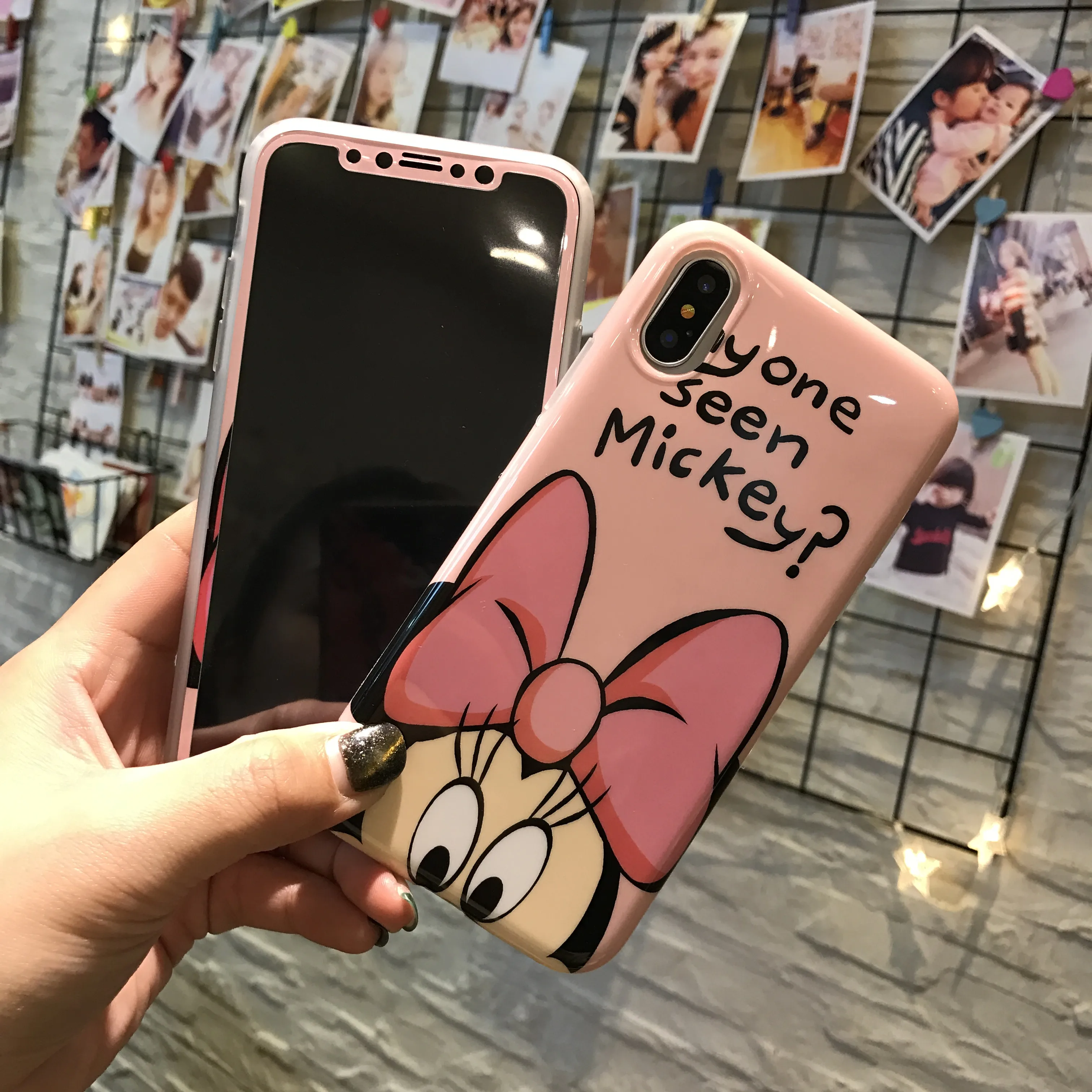 9H Tempered Glass For iphone X XR XS Max Screen Protector+Soft TPU phone cases Cartoon Pattern
9H Tempered Glass For iphone X XR XS Max Screen Protector+Soft TPU phone cases Cartoon Pattern