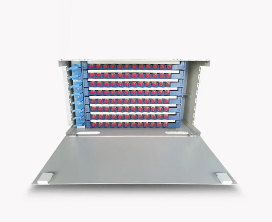 19 inch 96 core ODF optical fiber distribution frame SC/FC/LC Adapter 96 port fiber patch panel 96core ODF Fiber Unit Box By DHL
19 inch 96 core ODF optical fiber distribution frame SC/FC/LC Adapter 96 port fiber patch panel 96core ODF Fiber Unit Box By DHL