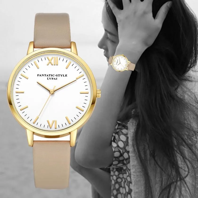 New Arrivals Retro Design Leather Band Analog Alloy Quartz Wrist Watch clock Horloges Uhren Damen Orologio da donna xfcs saat
New Arrivals Retro Design Leather Band Analog Alloy Quartz Wrist Watch clock Horloges Uhren Damen Orologio da donna xfcs saat