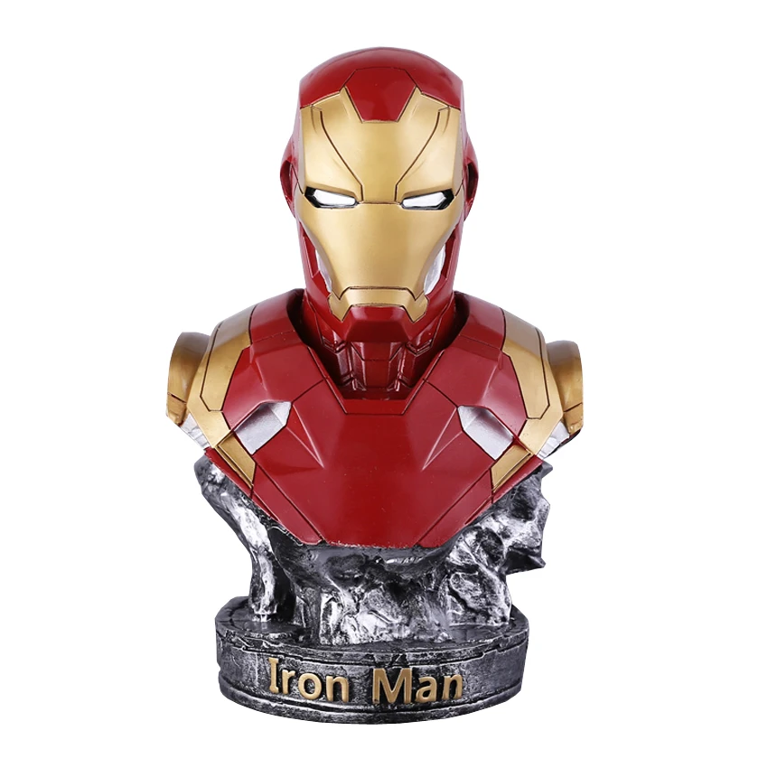 Avengers Infinity War Iron Man Bust Fighters Resin Tony Stark Statue Handmade Endgame Desktop Decoration Office R1019
Avengers Infinity War Iron Man Bust Fighters Resin Tony Stark Statue Handmade Endgame Desktop Decoration Office R1019