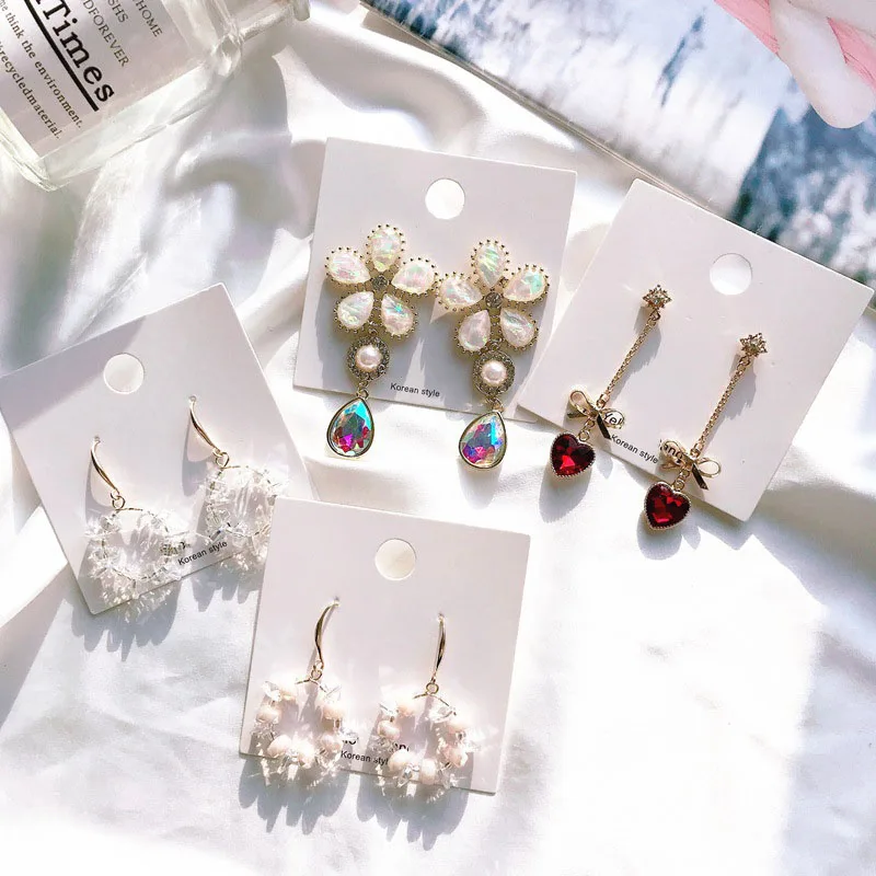 2019 Crystal Earrings Korean Statement Long Earrings For Women Dangle Earrings Flower Pendientes Circle Brincos Girls Jewelry
2019 Crystal Earrings Korean Statement Long Earrings For Women Dangle Earrings Flower Pendientes Circle Brincos Girls Jewelry
