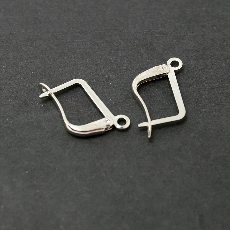12pcs/lot Rhodium Plated DIY Ear Hook Spring Earrings Hooks Clasps DIY Metal Jewelry Findings
12pcs/lot Rhodium Plated DIY Ear Hook Spring Earrings Hooks Clasps DIY Metal Jewelry Findings