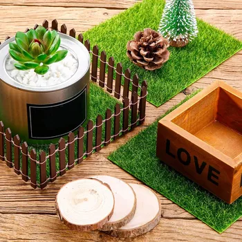 Hot Sale Artificial Garden Grass, Life-Like Fairy Artificial Grass Lawn 6 X 6 Inches Miniature Ornament Garden Dollhouse Diy G
Hot Sale Artificial Garden Grass, Life-Like Fairy Artificial Grass Lawn 6 X 6 Inches Miniature Ornament Garden Dollhouse Diy G