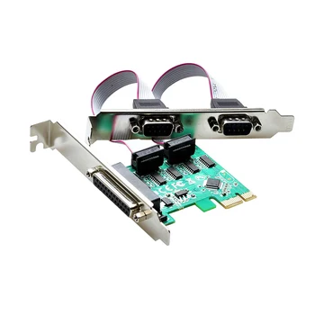 PCI Express Serial Parallel Port Combo Expansion Card PCI-E To 2 Ports RS-232 COM And DB25 LPT Printer Adapter Converter Card
PCI Express Serial Parallel Port Combo Expansion Card PCI-E To 2 Ports RS-232 COM And DB25 LPT Printer Adapter Converter Card