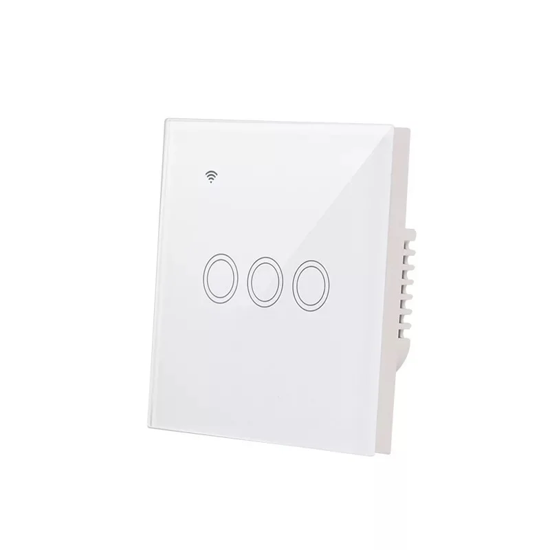 LukLoy WIFI Smart Touch 3 Lights Control Switch ABS Fireproof Base Waterproof Glass Touch Panel Voice Phone Control Switch
LukLoy WIFI Smart Touch 3 Lights Control Switch ABS Fireproof Base Waterproof Glass Touch Panel Voice Phone Control Switch