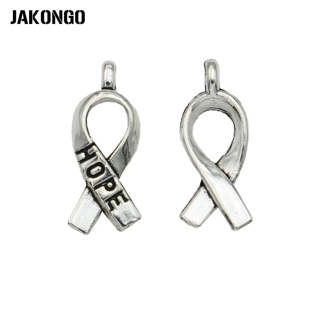 30pcs Tibetan Silver Plated Hope Cancer Ribbon Charms Pendants for Jewelry Making Bracelet DIY Handmade 19x8mm
30pcs Tibetan Silver Plated Hope Cancer Ribbon Charms Pendants for Jewelry Making Bracelet DIY Handmade 19x8mm