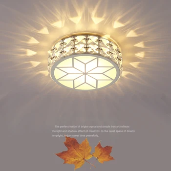 NEW ARRRIVAL Modern Round Crystal Ceiling Lights led lamp Led Ceiling Light for Dinning Room/ Living Room/Balcony/Corridor 220V
NEW ARRRIVAL Modern Round Crystal Ceiling Lights led lamp Led Ceiling Light for Dinning Room/ Living Room/Balcony/Corridor 220V