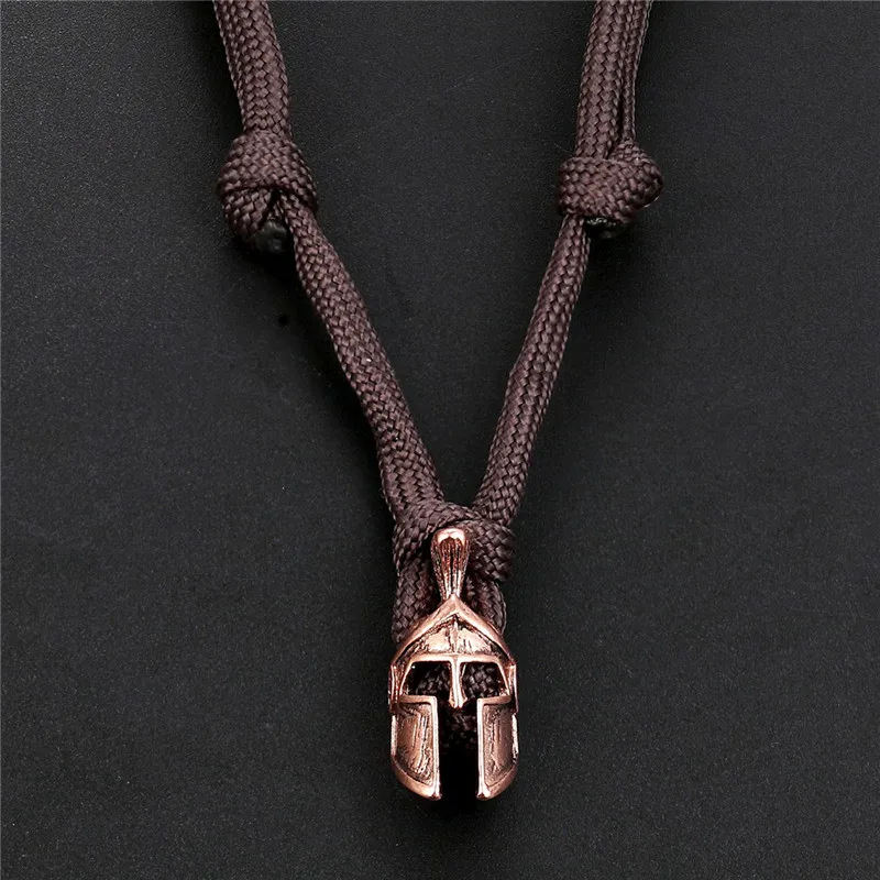 Outdoor Survival Men Necklace Spartan Helmet Umbrella Rope Necklace Pulseira Luxury Handmade Rope Necklace Retro Ladies Jewelry
Outdoor Survival Men Necklace Spartan Helmet Umbrella Rope Necklace Pulseira Luxury Handmade Rope Necklace Retro Ladies Jewelry