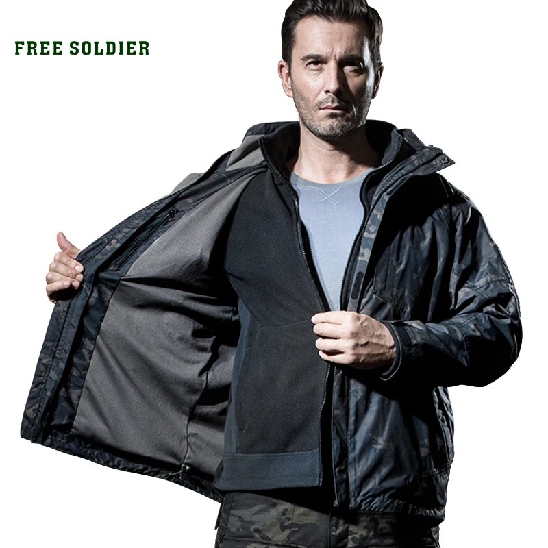 FREE SOLDIER outdoor tactical military jacket Men Windbreaker Waterproof Hoodie Clothes
FREE SOLDIER outdoor tactical military jacket Men Windbreaker Waterproof Hoodie Clothes
