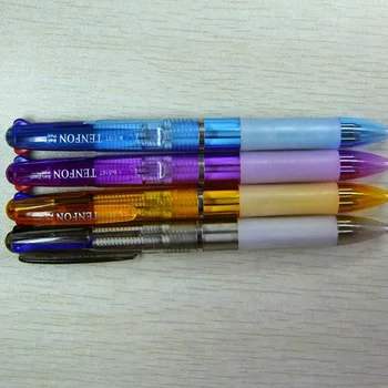 4 pcs/lot 3 COLORS link in 1 press ballpoint pen 0.7mm Classic office& school accessories pens Stationery escolar material
4 pcs/lot 3 COLORS link in 1 press ballpoint pen 0.7mm Classic office& school accessories pens Stationery escolar material