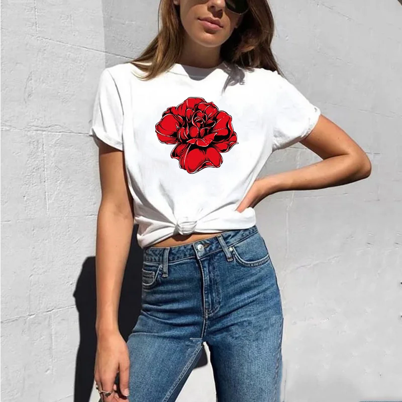 Red Rose Flower Ironing on Heat Transfer A-level Washable Patches Stickers for Clothes T-shirts DIY Appliques Wholesale Patches
Red Rose Flower Ironing on Heat Transfer A-level Washable Patches Stickers for Clothes T-shirts DIY Appliques Wholesale Patches