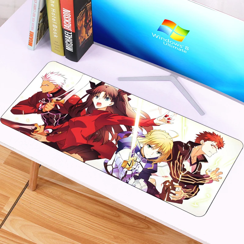 SIANCS Fate Saber 70x30cm XL Large Mouse pad Japan Anime Speed Game Gamer Gaming Keyboard For Laptop Notebook Computer Desk mat
SIANCS Fate Saber 70x30cm XL Large Mouse pad Japan Anime Speed Game Gamer Gaming Keyboard For Laptop Notebook Computer Desk mat