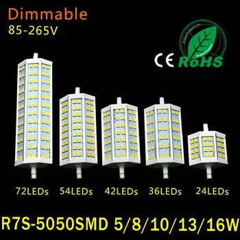 Dropshipping Dimmable R7S LED Light SMD5050 r7s J78/5W J118/8W/10W J135/13W J189/ 16W Spotlight Replace Halogen Floodlight Lamp
Dropshipping Dimmable R7S LED Light SMD5050 r7s J78/5W J118/8W/10W J135/13W J189/ 16W Spotlight Replace Halogen Floodlight Lamp