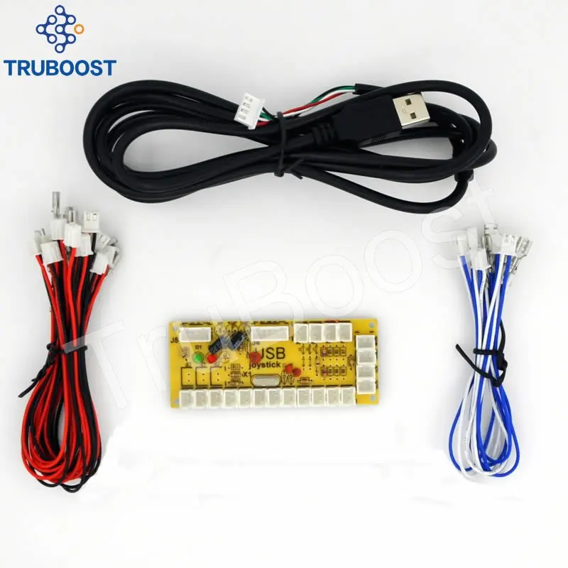 2pin Zero Delay USB Encoder PC Joystick Button For MAME Fight Stick Controls DIY Arcade Game Kit Parts
2pin Zero Delay USB Encoder PC Joystick Button For MAME Fight Stick Controls DIY Arcade Game Kit Parts