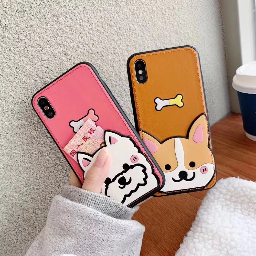 Cartoon cute animal multi-function for iphone 6 6S plus 8 8plus 7 7plus X XR XS Max 10 mobile phone case card package
Cartoon cute animal multi-function for iphone 6 6S plus 8 8plus 7 7plus X XR XS Max 10 mobile phone case card package