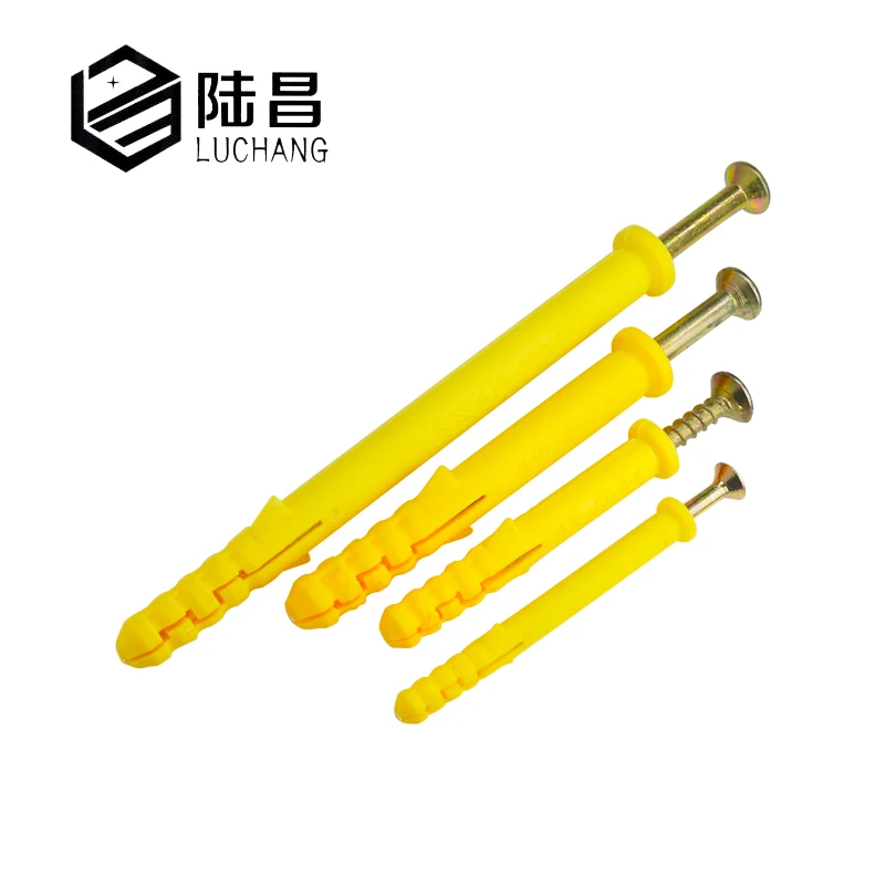 LUHUICHANG 50Pcs M6 M8 Plastic Expansion Tube Pipe Wall Anchors Plugs Expansion With Phillips Head Screw Kit
LUHUICHANG 50Pcs M6 M8 Plastic Expansion Tube Pipe Wall Anchors Plugs Expansion With Phillips Head Screw Kit