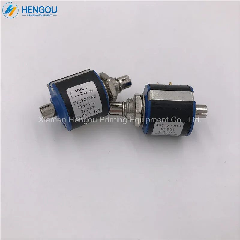 1 Pieces High quality 71.186.5321 2K Hengoucn Potentiometer for SM102 CD102 Printing Machine
1 Pieces High quality 71.186.5321 2K Hengoucn Potentiometer for SM102 CD102 Printing Machine