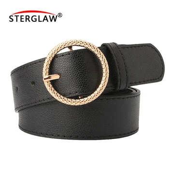 Retro Round Women Solid Fashion Buckle Waist Casual Shape Belt Riem Cinto Feminino Ceinture Femme Cinturon Mujer Harajuku Cinto
Retro Round Women Solid Fashion Buckle Waist Casual Shape Belt Riem Cinto Feminino Ceinture Femme Cinturon Mujer Harajuku Cinto