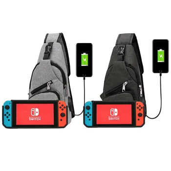 Fashion Multifunction Shoulder Bag Portable Outdoor Chest Bag Storage Package For Nintendo Switch NS
Fashion Multifunction Shoulder Bag Portable Outdoor Chest Bag Storage Package For Nintendo Switch NS
